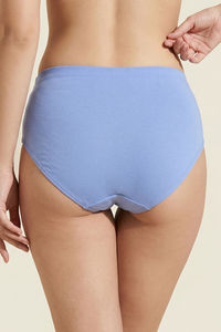 Zivame Anti-Microbial Medium Rise Full Coverage Hipster Panty (Pack of 5) - Multicolor — thumbnail 4